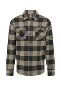 Dickies Heren Overhemd 'Sacramento' greige / zwart S