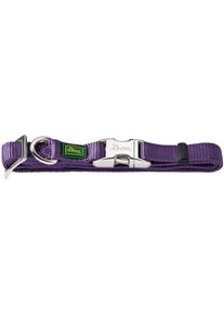 Hunter Vario Basic Alu-Strong Hundehalsband, M, violett