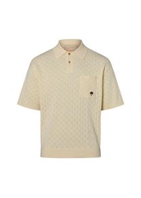 BLKVIS Poloshirt Herren beige Größe S Unifarben