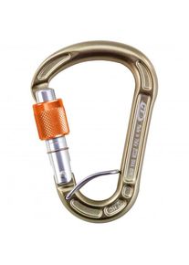 climbing technology Concept Sgl HC Screw Gate + Spring HMS carabiner sand