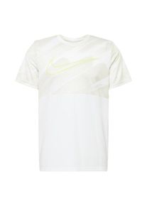 Nike Sportshirt Herren beige / neongelb / weiß Größe S