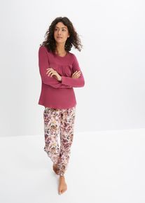 bonprix Femei Pijama, mov, 56/58