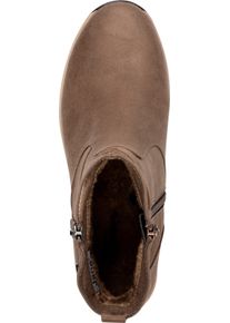 Jana Damen Stiefelette mit Tex-Ausrüstung taupe Größe 40