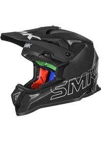 SMK Allterra Solid, motocross helmet , color: Matt-Black , size: M