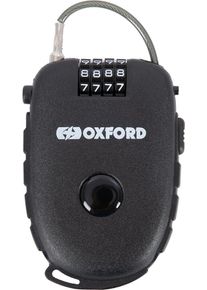Oxford Retra, serrure à câble , couleur: Noir , taille: 75 cm