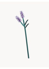 ICHENDORF Ręcznie wykonane kwiaty dekoracyjne ze szkła Botanica Zielony Szkło Ø 7 x W 35 cm