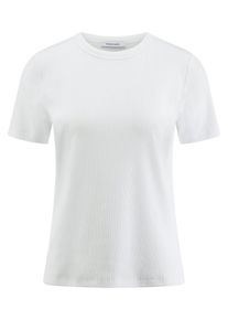 Peter Hahn - Rundhals-Shirt, weiss, Gr. 52, Baumwolle