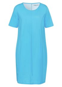 Green Cotton - Jersey-Kleid Oda, blau, Gr. 48, Baumwolle