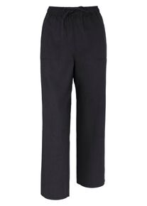 Peter Hahn - 7/8-Schlupf-Hose aus 100% Leinen, schwarz, Gr. 48, Leinen