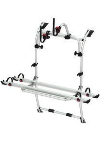 Fiamma Carry-Bike Heck Fahrradträger Heckträger Fahrradhalterung für VW Caddy ab Bj. 2016 max 4 Räder silber