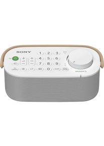 Sony SRS-LSR200 tragbarer TV-Lautsprecher Digital-Audio Funk 2W weiß