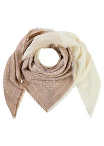 BOSS Schal »Ledonia 120*120«, mit Jaquardmuster