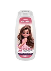 Romantic Professional, Babyk&ouml;rperpflege, ON LINE 400ml 3-in-1 Prinzessin Victoria Shampoo Badegel