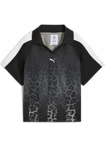 Puma, Damen, Sportshirt, T7 LEO LUXE Relaxed Football Jersey (S), Rosa, S