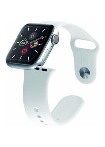 cellularline Urban Band (38 mm, 40 mm, Silikon), Uhrenarmband, Weiss