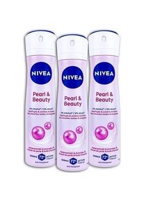 Nivea, Deo, Deo Spray Pearl & Beauty Anti-Transpirant Deodorant 150ml (Spray, 150 ml)