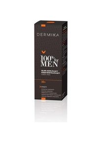 Dermika, Gesichtscreme, 100% for Men 30+ moisturizing face cream 50ml (50 ml, 24h Creme)