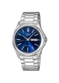 Casio, Armbanduhr, MTP-1239D-2A, Silber, (Analoguhr, 39 mm)