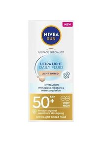 Nivea, Sonnencreme, Daily Fluid Light Tinted SPF 50+ (Sonnencreme, SPF 50+, 40 ml)