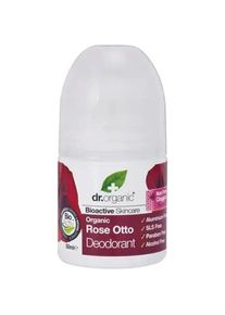 Dr. Organic, Deo, Rose Otto Deodorant Roll On 50ml (Roll-on, 50 ml)