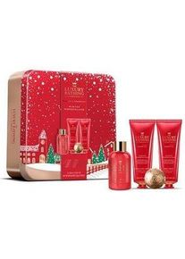 Grace Cole, Beauty Geschenkset, Körperpflege-Geschenkset in der Dose - Feige & Cranberry, 4 Stück (Körperpflegeset)