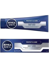 Nivea, Rasierschaum + Rasiergel, Men Protect & Care Schützende Rasiercreme 100ml (100 ml)
