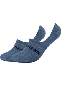 Skechers, Unisex, Socken, Mesh Ventilation, Blau, (2er Pack, 39 - 42)