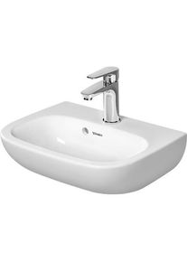 Duravit, Waschbecken, D-Code Handrinse basin, Wall-mounted sink, Ceramic, White, 450 mm (340 mm, 450 mm)