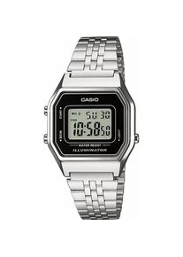 Casio, Armbanduhr, LA680WEA-1EF, Silber, (Digitaluhr, 28.60 mm)