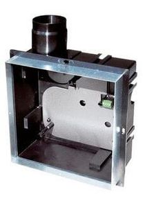 Maico ER GH-VWR Unterputzgehäuse für Ventilatoreinsatz, umbaubarer Kunststoffstutzen, schwarz / verzinkt (0093.1564)