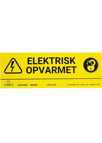 Raychem ETL-G Aufkleber, selbstklebend, gelb (597779-000)