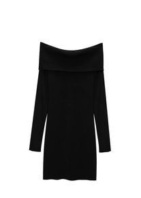 Pull&Bear Pull&Bear Robes en maille Femme noir taille XS