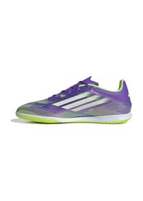 adidas Performance Kopačky 'F50 Club' Muži svetlozelená / tmavofialová / šedobiela 39-39,5