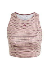 adidas Performance Sporttop 'Studio' Damen sand / altrosa / rot Größe XXXS/XXS