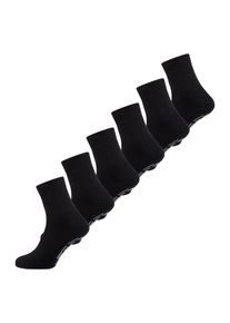 Nur Die Freizeitsocken ' Stoppersocke Silikondruck ' Herren schwarz Größe 39/42