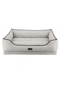 Nobby Lago Orthopädisches Komfortbett eckig, hellgrau, 71x56x16cm