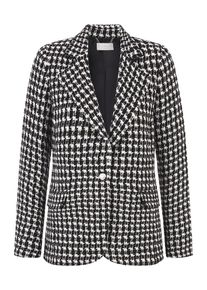 Rich & Royal Rich & Royal Dames Blazers zwart / wit 34