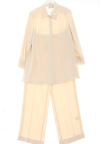 donna enrica Tailleur pantalone Donna, Taglia 46, crema