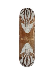 April Mariano Cheetah Twin 8.25" Skateboard Deck brown