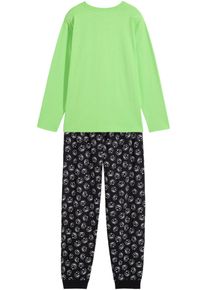 Pigiama in cotone biologico, Verde, Taglia 128/134, bonprix