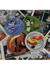 Avatar The Last Airbender - Karakters Metalen Onderzetters