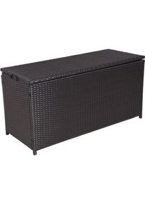 Garden Pleasure Auflagenbox »PATRAS« BxTxH: 120x50x60 cm in schwarz, Größe B/H/T: 120 cm x 60 cm x 50 cm