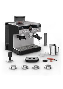 Krups Espressomaschine »XP801T Precision in schwarz, Größe 0