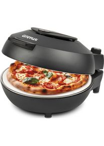 G3FERRARI Pizzaofen »G10199 Pummarola« bis 420 °C, Wendestein, individuell schaltbare Ober- und Unterhitze in schwarz