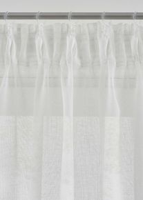 bonprix Zasłona w liście (1 szt.), zielony, Wys/szer. 145/135 cm