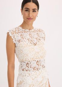 bonprix Femei top, alb, 42