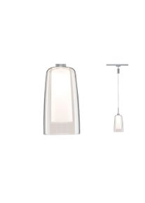 Paulmann URail LED Pendant Arido II GU10 560lm 5W 2700K 230V Chrome matt/Clear/Satin