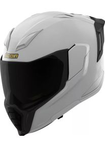 Icon Ultraflite Rizz, kask pełnotwarzowy , kolor: Biały , rozmiar: M
