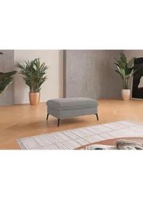 Sit & More Sit & More Hocker , Hellgrau , Textil , Füllung: Schaumstoff , rechteckig , 104x47x69 cm , Goldenes M, Oeko-Tex® Standard 100, Made in Europe, DGM-Klimapakt , Stauraum , Wohnzimmer, Sessel, Hocker & Hockerbänke, Sitzhocker