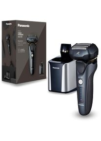 Panasonic Elektrorasierer »ES-LV97-K803, Nass/Trocken-Rasierer«, Clean&Charge-Station, ausklappbarer Langhaarschneider, Linearmotor, inkl. Reinigungs-& Ladestation